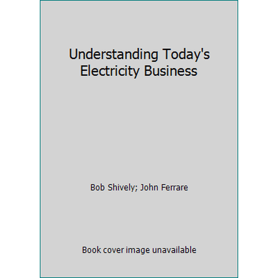 Pre-Owned Understanding Today's Electricity Business (Paperback) 0974174416 9780974174419
