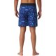 thumbnail image 3 of INSPIRAR CHIC Pantalones Cortos de Baño Atléticos de Hombre con Cintura Elástica y Cordón Estampado Hawaiano 30 Azul, 3 of 6