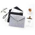 thumbnail image 5 of Bolsa para carpetas de archivos, maletín para sobres A4, bolsas para carpetas, porta documentos, 2 uds. (negro) Rojo Verde MX-0129572FYD, 5 of 5