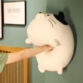 thumbnail image 4 of Peluche de gato gordo de estilo japonés de 60 cm, suave, para abrazar, para decoración de habitación, regalo para niña, lavable, 4 of 5