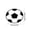 A, variant on Round Soccer Rug, 23.6" Soft Sports Ball Themed Area Rug, Fluffy Football Carpet for Home Bedroom Living Room Office Party Holiday Daily Use