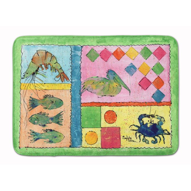 Carolines Treasures 8104-RUG Tapis de Mousse à Mémoire Lavable en Machine