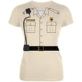 thumbnail image 1 of Halloween Forest Park Ranger Costume Juniors Soft T Shirt, 1 of 1