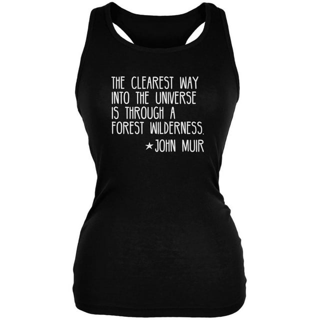 Débardeur Doux Junior Noir John Muir Forêt Sauvage