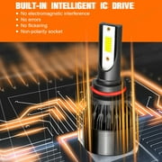 9005 9006 Combo LED Headlight Bulbs for Toyota Corolla 2001-2013 High Low Beam Lights White,c9