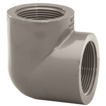 Genova Products PVC 90 Degree Elbow Schedule 80 - 0.75 In.