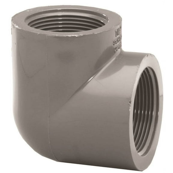 Genova Products Inc 337078 Ell Schedule 80, PVC 90Deg 0.75 Fip