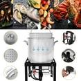 thumbnail image 4 of Creole Feast SBK1001, 100QT Gas Seafood Boiling Kit with Strainer for Large Gatherings, 4 of 10