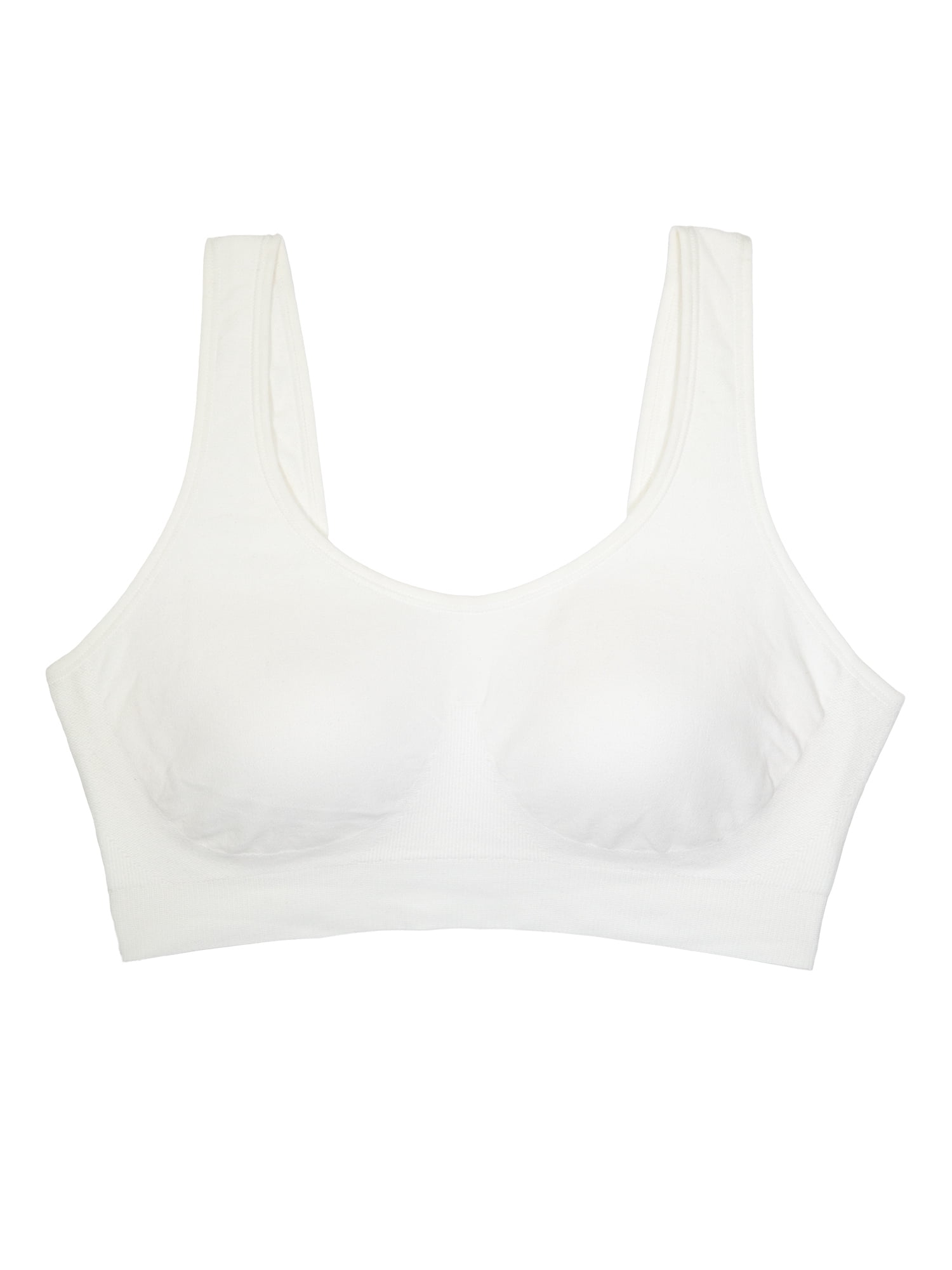 Fruit of the Loom Women's Built Up Seamless Wireless Comfort Bra, Style FT919PK1, Sizes S to 2X