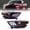 Blue Purple Housing, variant on Passenger Side Headlight 2015-2017 Ford Mustang Coupe & Convertible/2016-2020 Ford Shelby GT350/2020-2022 Ford Shelby GT500 Headlamp Projector HID Xenon LED DRL