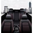thumbnail image 4 of Funda de asiento de coche de cuero PU universal para Fiat Bravo, VW Passat B5, K5, DL3, Kia Rio, VW Bora, Ford Mondeo MK5, accesorios para automóviles, 4 of 5