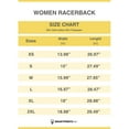 thumbnail image 3 of Vibrant Retro Coastal Design Women's Racerback Tank, 3 of 3