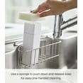thumbnail image 2 of Yamazaki Home Push Soap Dispenser, White, ABS Plastic, 8.5 fluid oz., 250 milliliters, No Assembly, 2 of 7