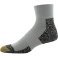 thumbnail image 3 of Gold Toe GREY/WHITE/BLACK Men's 6-pk. Quarterly Sport Socks, US 6-12.5, 3 of 4