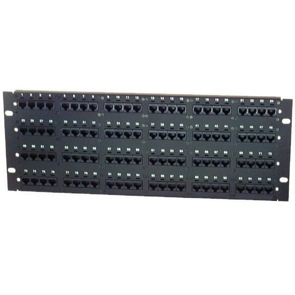 IEC PP10896 Patch Panel 96 Port CAT 5e 568B (4U)
