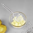 thumbnail image 1 of Cooking Utensils for Kitchen Countertop Potato Masher - Stainless Steel Manual Crusher for Vegetables Fruits Meat Durable Food Mashing Tool, 1 of 5