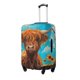 thumbnail image 1 of Fotbe Cute Cow Sunflowers Art Funda Protectora para Equipaje, Antirrayones y Resistente a la Suciedad, Compatible con Maletas de 18 a 32 Pulgadas-Small, 1 of 7