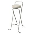 thumbnail image 4 of GUOOL Bar Stool Foldable Collapsible Breakfast Bar Stool for Office Kitchen Garden Whitetube Whiteseat, 4 of 9