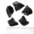 thumbnail image 2 of Uxcell Fire Glass for Fire Pit, 5-8cm(2" to 3.1") High Luster Reflective Glass Rocks, Black, 2 of 5
