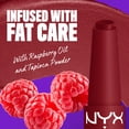thumbnail image 4 of NYX Professional Makeup Fat Matte Lipstick, Smooth Color Long Lasting Lipstick, Berry Smooth, 0.07 oz, 4 of 12