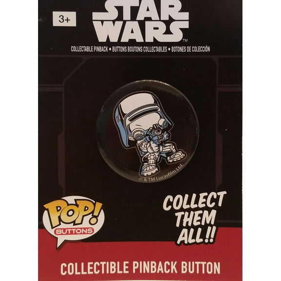 Funko POP! Buttons - Star Wars Episode 7 - Snowtrooper