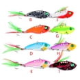 thumbnail image 3 of 2pc Lifelike Rooster Tail Spoon Wobble Fishing Lure With Jig Hook - Perfect For Bass, Trout, Freshwater And Saltwater Fishing, 3 of 9