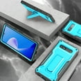 thumbnail image 3 of ExoGuard For  Google Pixel 7A Case, Rubber Shockproof Full-Body Phone Case with Kickstand (Blue), 3 of 8