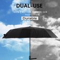 thumbnail image 2 of Parapluies Coupe-Vent de 23 Pouces, Parapluies Automatiques Compacts à Triple Pliage, 2 of 6
