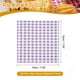 thumbnail image 2 of Hojas de Papel Encerado Uxcell para Alimentos, Papel de Envoltura de Sándwich Resistente a la Grasa a Cuadros para Canasta de Alimentos de Pan Fiesta Púrpura y Blanco 7x7", 2 of 7