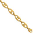 thumbnail image 5 of Auriga Fine Jewelry 14K Yellow Gold Polished 10mm Anchor Link 8.5 inch Bracelet for Women, 5 of 6