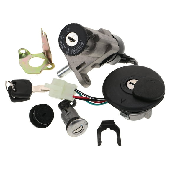 Motorcycle Lock Fuel Cover Fuel Cap Fuel Cap with Key Starter Switch Ignition Switch