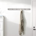 thumbnail image 4 of Perchero de pared, 6 ganchos de níquel cepillado, soporte de pared, acero inoxidable, colgador de toallas, para baño, recámara, vestíbulo, 4 of 4