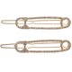 thumbnail image 1 of 2 pinzas para el pelo con pasador de seguridad y diamantes de imitación, accesorios para el pelo para mujer, 1 of 8