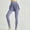 Purple, variant on Womens Leggings with Pockets High Waisted Tight Tummy Control Leggings Stretch Yoga Athletic Workout Running