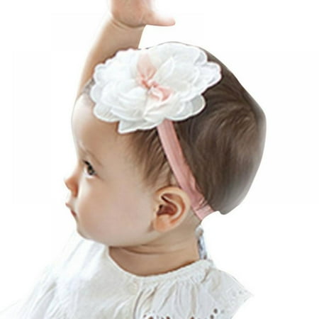 

Toddler Girls Soft and comfortable Mesh Flower Hairband