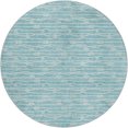 thumbnail image 2 of Addison Rugs Dream Shag Premium Machine Washable Transitional Rope Lagoon Round Rug, 8' x 8', 2 of 8