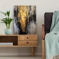thumbnail image 5 of Abstract Gold Textured Canvas Print, Suitable for Living Room, Bedroom, Dining Room, Office, Hotel, Coffee Shop, 5 of 8
