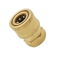 thumbnail image 1 of Pressure Washer Quick Release Socket 12mm to 1/ Brass Connector Accs, 1 of 7