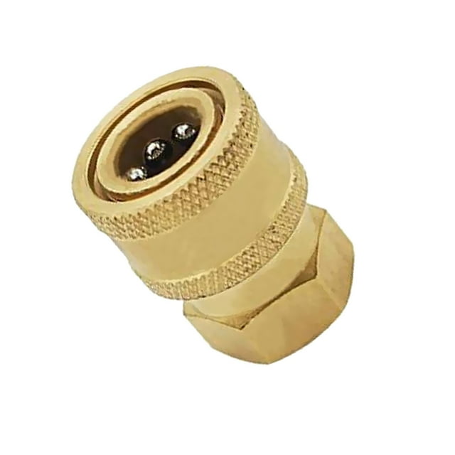 Pressure Washer Quick Release Socket 12mm to 1/ Brass Connector Accs