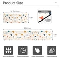 thumbnail image 3 of Yayeee Faucet Mat for Kitchen Sink 14.7" Diatomite Long Splash Guard Pad, Beige Simple Shapes, 3 of 7