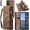 Brown, variant on For Samsung Galaxy A54 Wallet Case,Zipper Folio Leather Case Wallet with Card Holder Strap Wristlet Detachable Magnetic Protective Back Case for Samsung Galaxy A54 5G 6.4 Inch