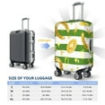 thumbnail image 6 of Haiem Watercolor St Patrick Day Luggage Cover,Durable, Washable Suitcase Protector With Anti-Scratch Technology - Keep Your Luggage Looking New Small, 6 of 9