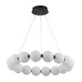 thumbnail image 5 of Trans Globe Lighting MDN-1591 AG Nightingale 26" Wide Led Ring Chandelier - Gold, 5 of 7