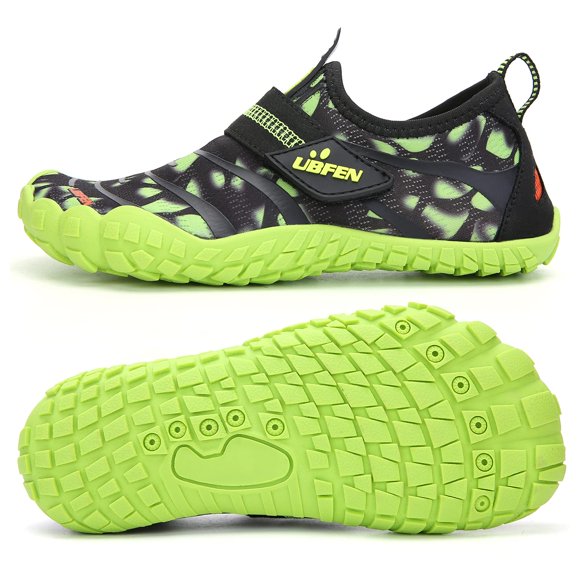Ubfen Chaussures d'Eau pour Enfants Garçons Filles Chaussettes Aqua Pieds Nus Plage Sports Piscine Séchage Rapide Légères Tout-Petits Petits Grands Enfants