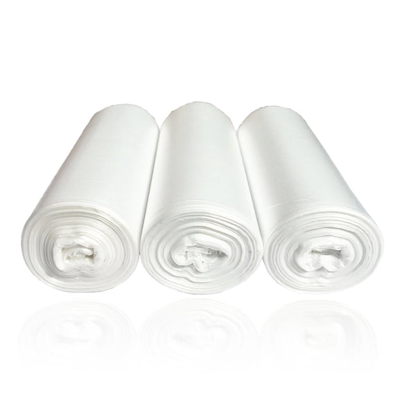 Bolsas de basura SOSOHOME, 2 galones (7.5 L), transparentes, 150 unidades/3 rollos