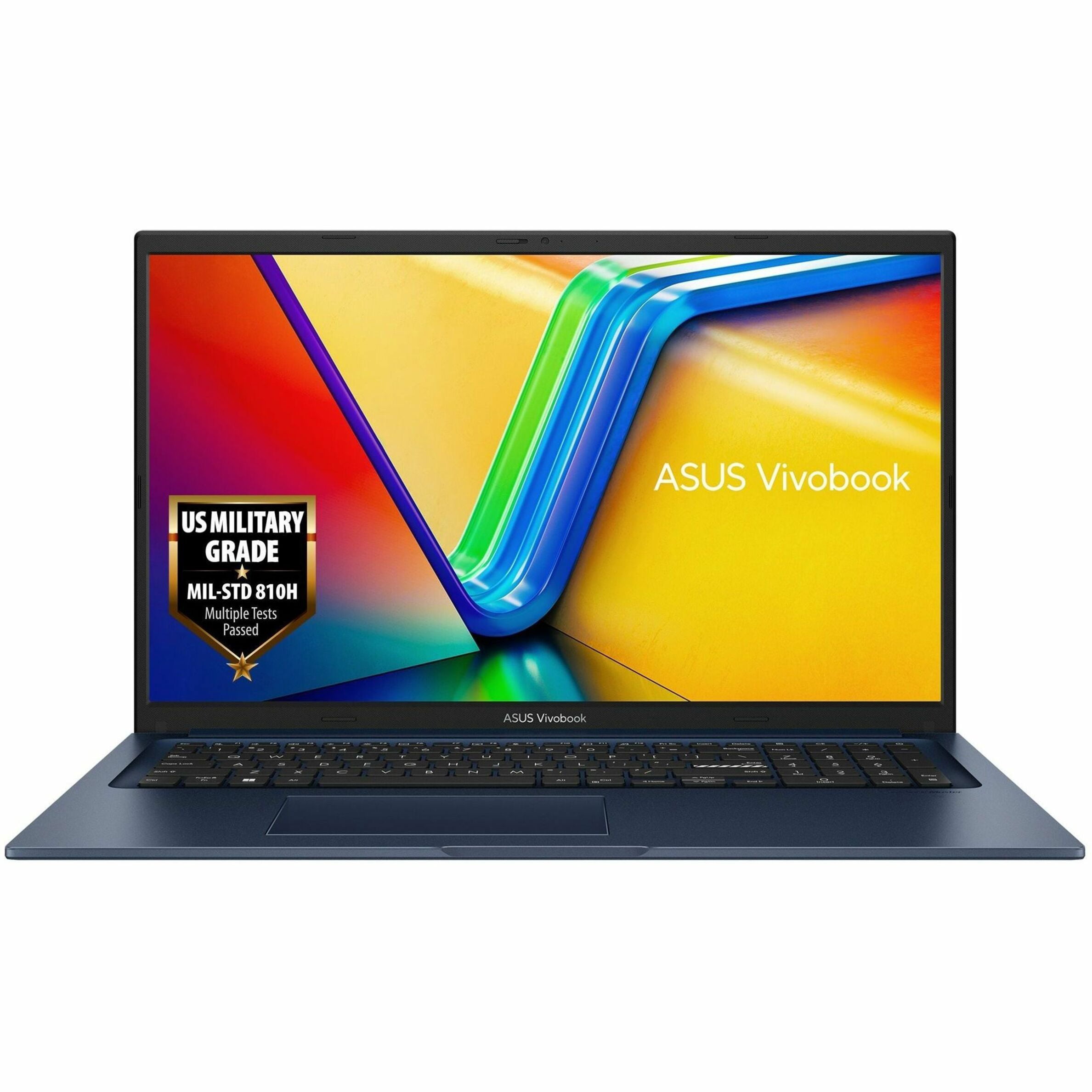 Asus VivoBook 17 17.3" Full HD Laptop, Intel Core i5 i5-1235U, 8GB RAM, 512GB SSD, Windows 11 Home, F1704ZA-SB52