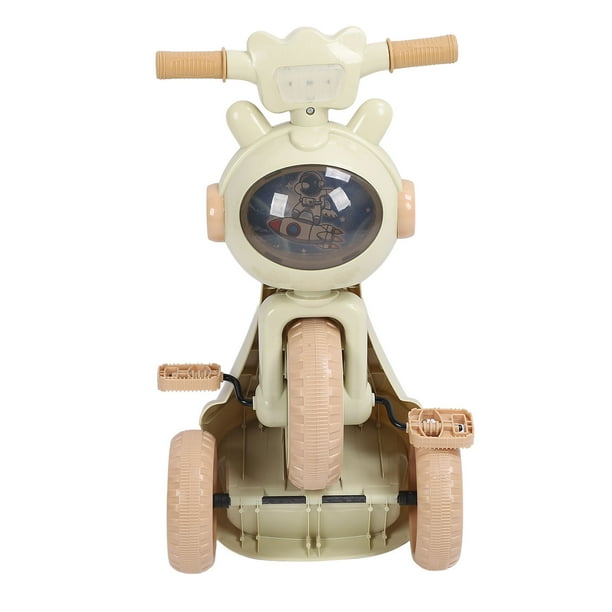 Triciclo Para Niños Pequeños, Triciclo Interactivo Para Niños Luz Segura Capacidad De Carga De 77,2 Lb Plástico Para Niños De 1 A 4 Años Para Acampar En El Patio