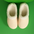 thumbnail image 2 of Yindaity Womens Indoor Outdoor Slippers Womens Fuzzy Slippers Ladies Arch Support Memory Foam Slippers Warm Comfy Slip On Indoor House Shoes(Beige,15.99), 2 of 7
