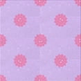 thumbnail image 1 of Ahgly Company Machine Washable Indoor Square Transitional Heliotrope Purple Area Rugs, 4' Square, 1 of 7
