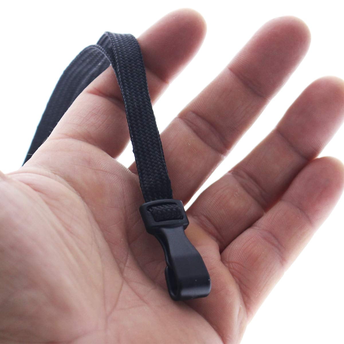 Bulk 100 Pack - MRI Safe ID Lanyards (No Metal) with Plastic No Twist Clip & Safety Breakaway Clasp - Great for Radiology Pathologists - Neck Strap I.D. Badge Holders by Specialist ID (Black)